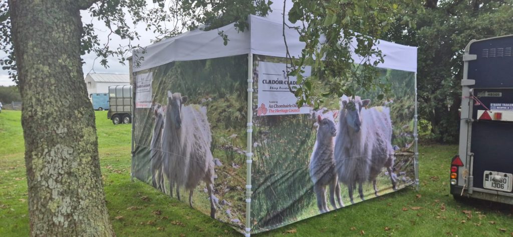 The New Gazebo for Cladoir/Claddagh Sheep Breeders Society